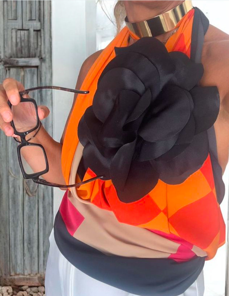 Βrooch | Satin Black Large