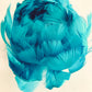 Feather Peony | Turquoise