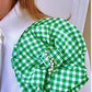 Brooch | Cotton Green-White Large