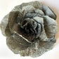 Flower Brooche | Silk Silver Gray Large