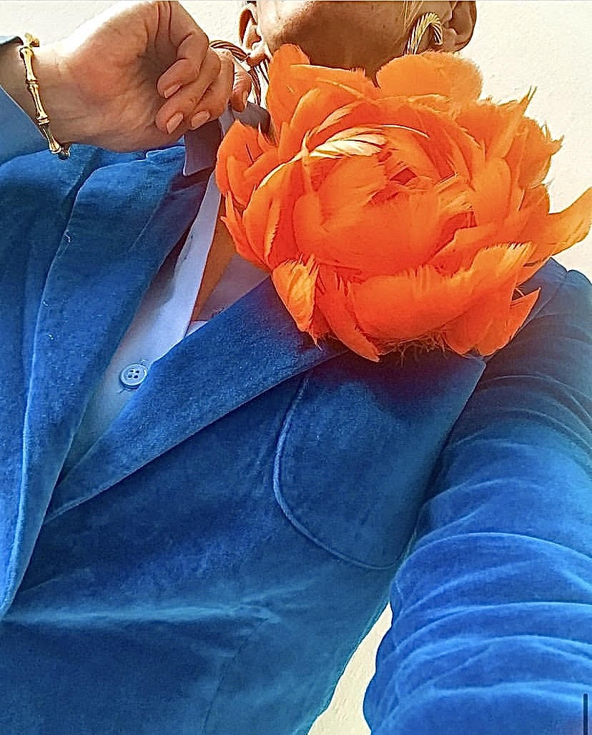 Feather Peony | Orange