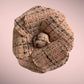 Fower Brooch/Tweed Camellia Small